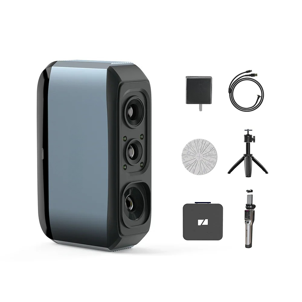 Handheld 3D Scanner High Precision - ماسح ضوئي محمول باليد يعمل بالضوء