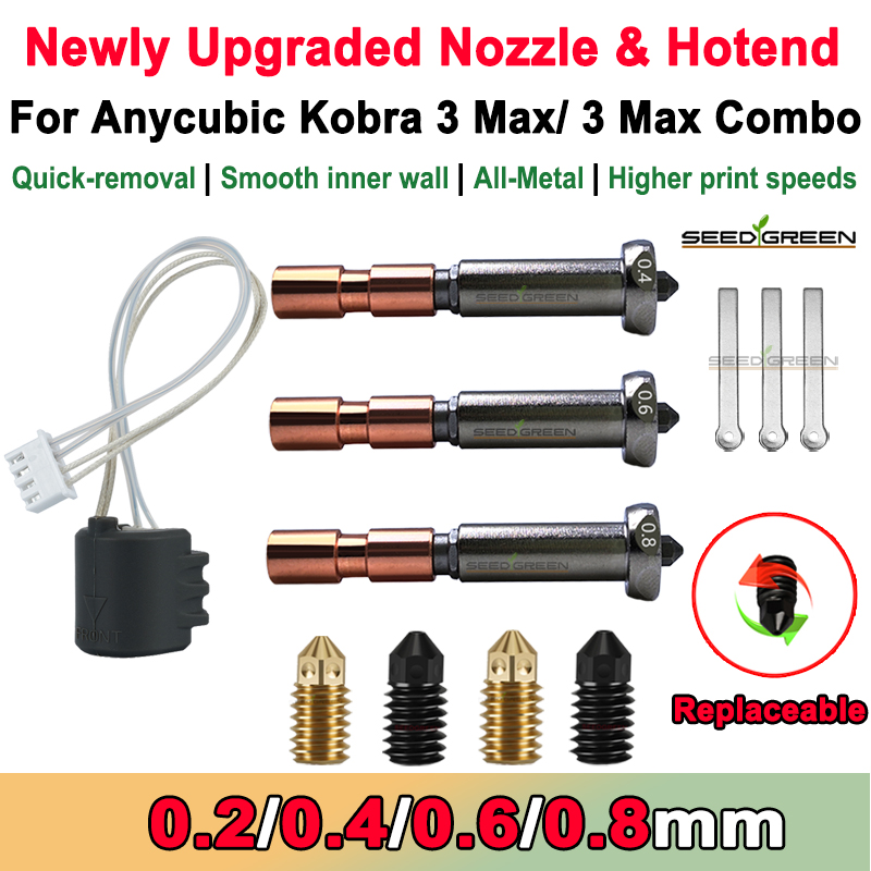 Hotend 0.4Mm - ترقية فوهة ل Anycubic Kobra 3