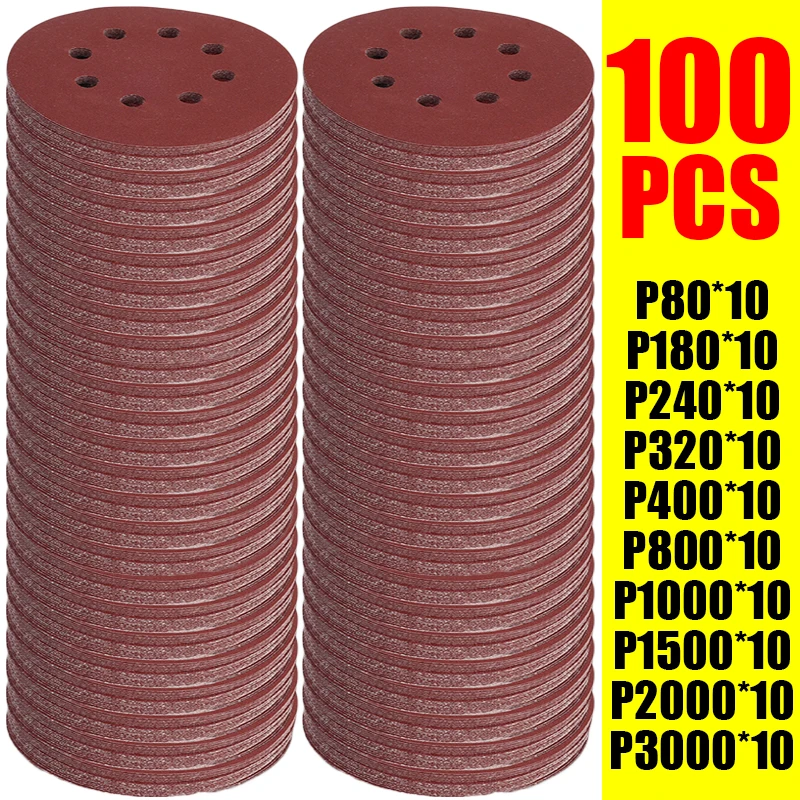 Extruder - 100 قطعة من أقراص الصنفرة ذات