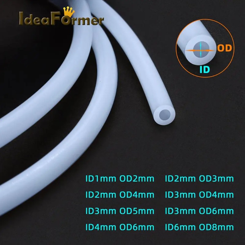 Bowden Tube - 1 متر Ptfe أنبوب 1 مللي