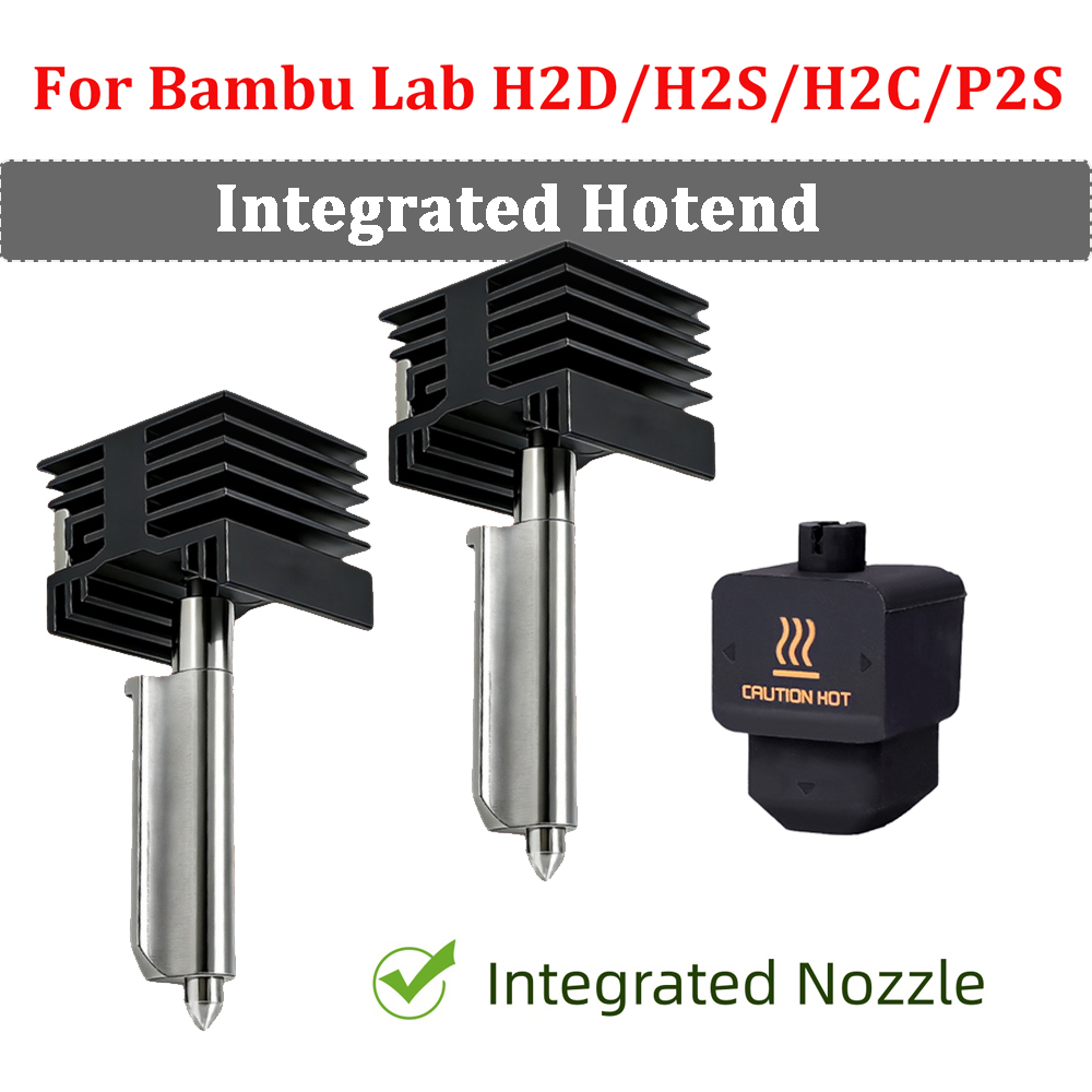 Hotend 0.4Mm - رأس طباعة متكامل جديد لطابعات Bambu