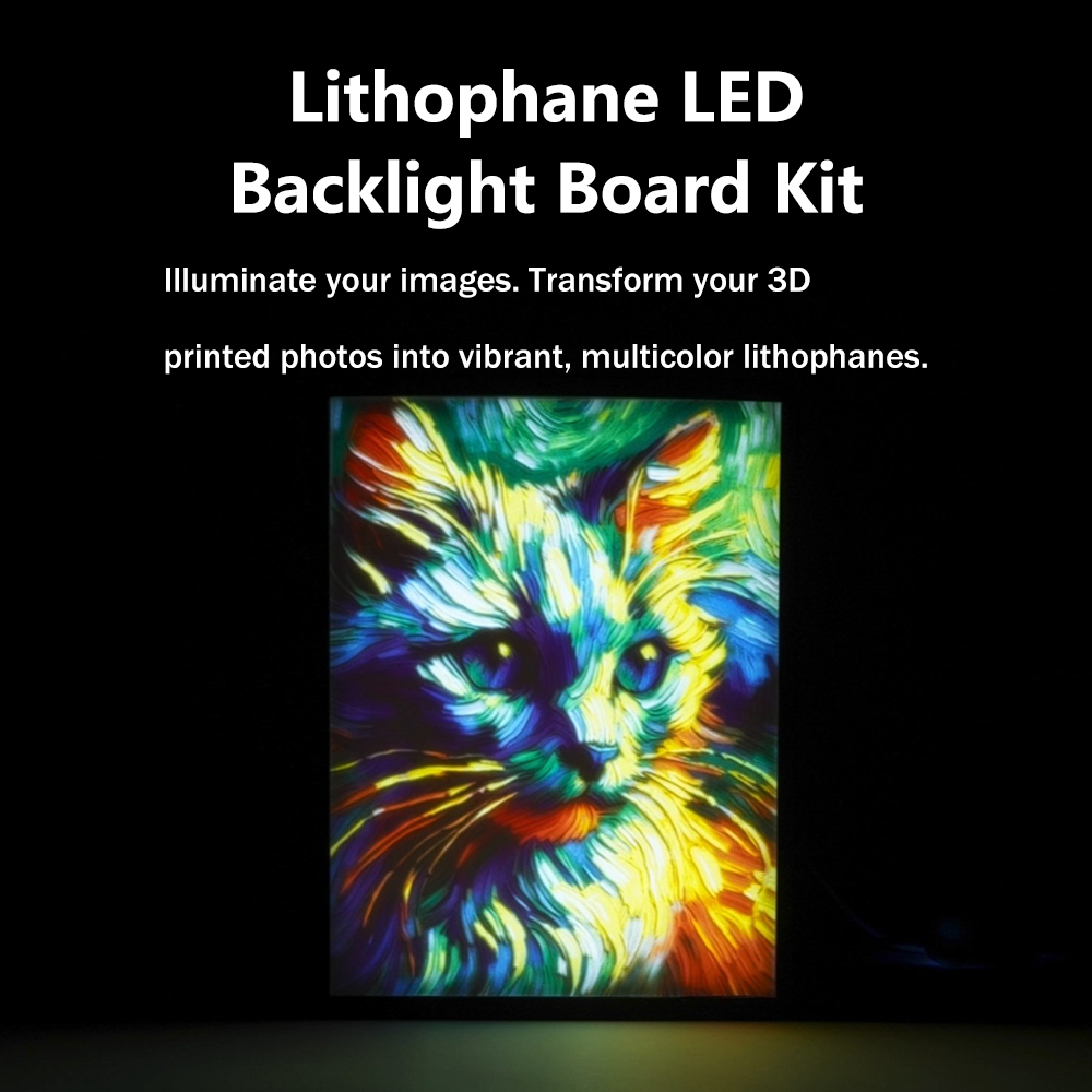 KC010 Lithophane CMYK PLAFilam - مراجعة Fdm Printer وسعره
