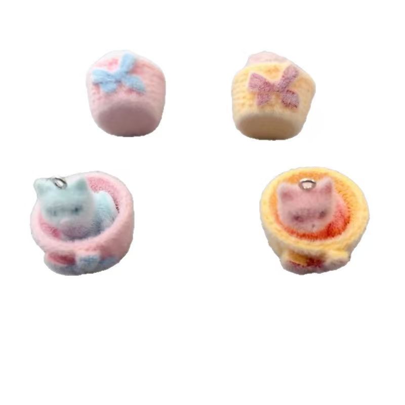 4 قطع من قلادات القطط ثلاثية ا - مراجعة Resin وسعره