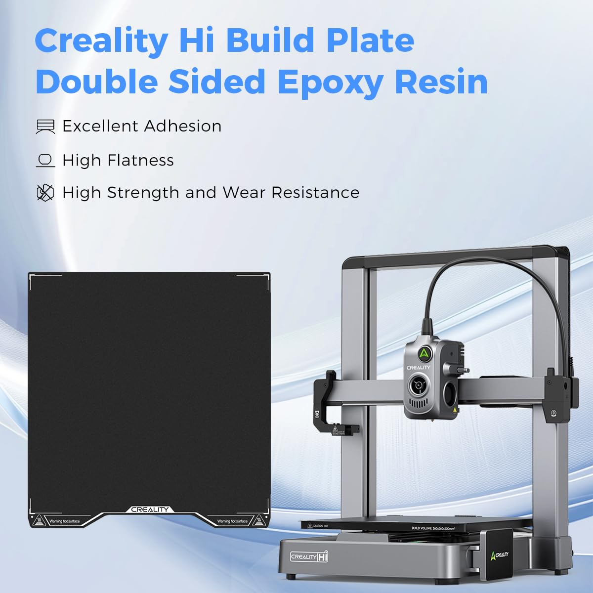 لوحة بناء من الراتنج الإيبوكسي - مراجعة 3D Printer Bed وسعره