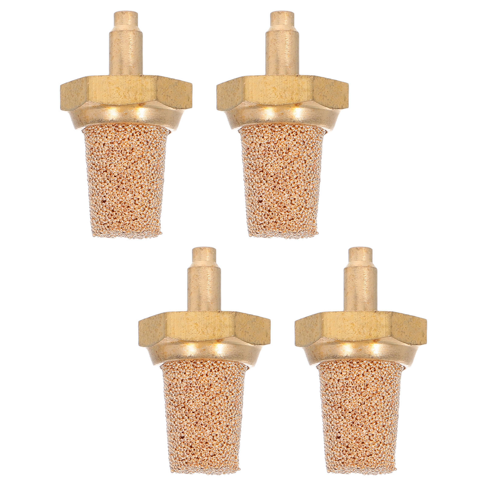 4 قطع فلتر فوهة ماكينة دخان ال - مراجعة Nozzle Brass وسعره