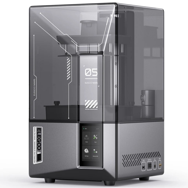 طابعة ELEGOO Mars 5 Ultra ثلاث - مراجعة 3D Printer وسعره