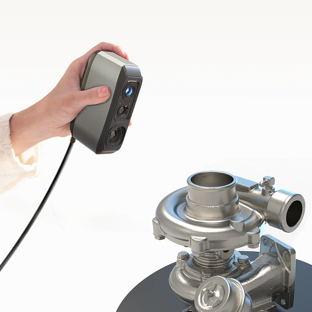 ماسح ضوئي محمول باليد يعمل بال - مراجعة Handheld 3D Scanner High Precision وسعره
