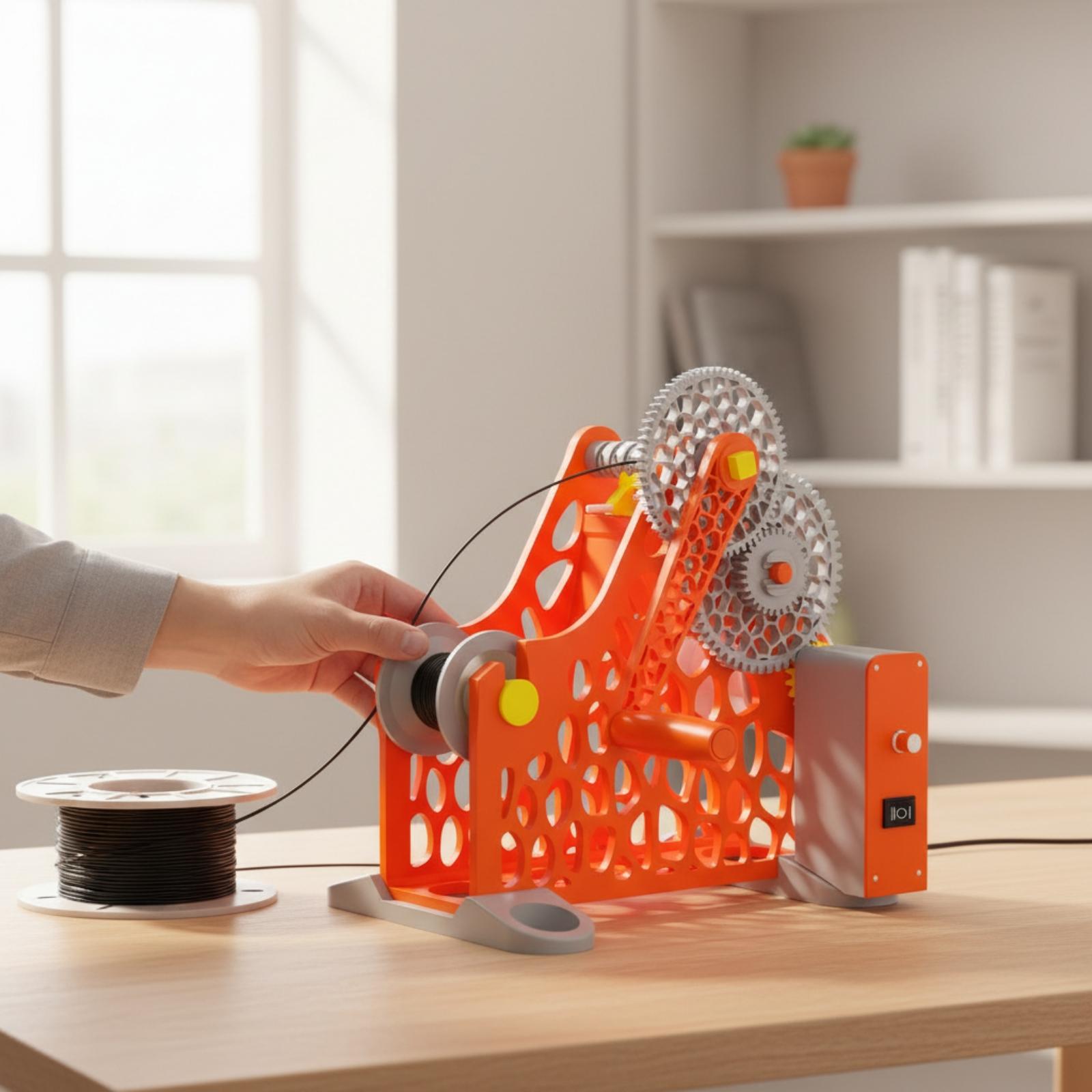 آلة لف خيوط الطباعة ثلاثية الأ - مراجعة Pla Filament وسعره