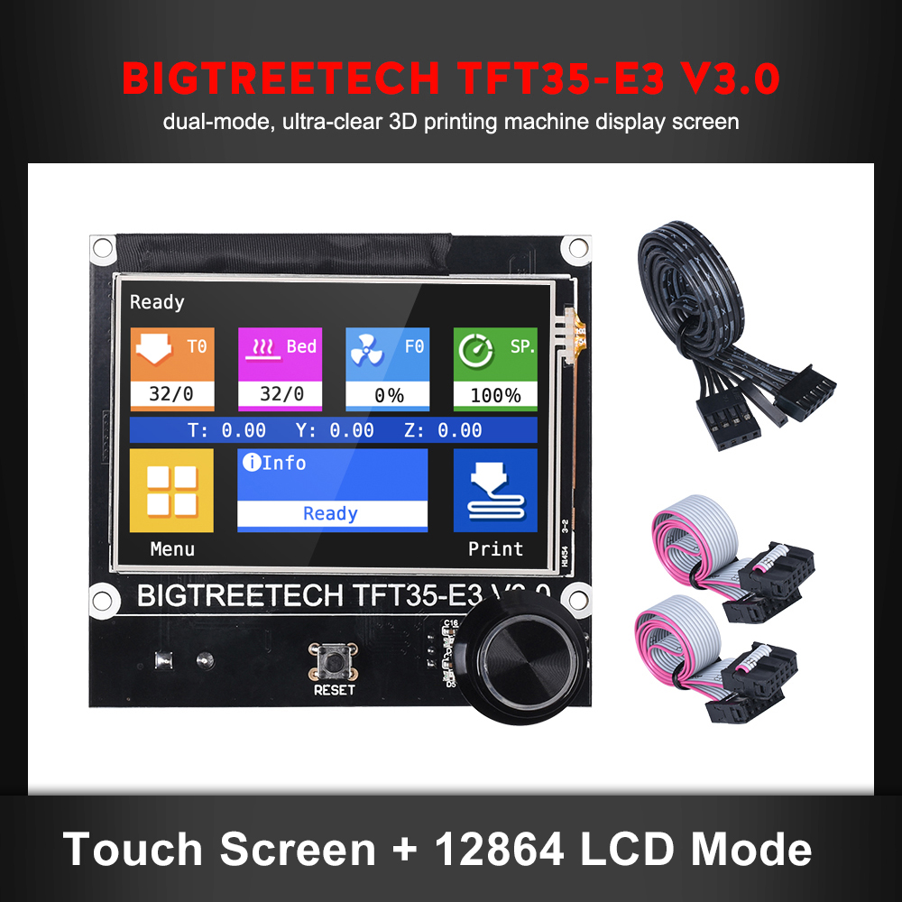 BIGTREETECH TFT35 E3 V3.0 طابع - مراجعة Skr Mini E3 وسعره