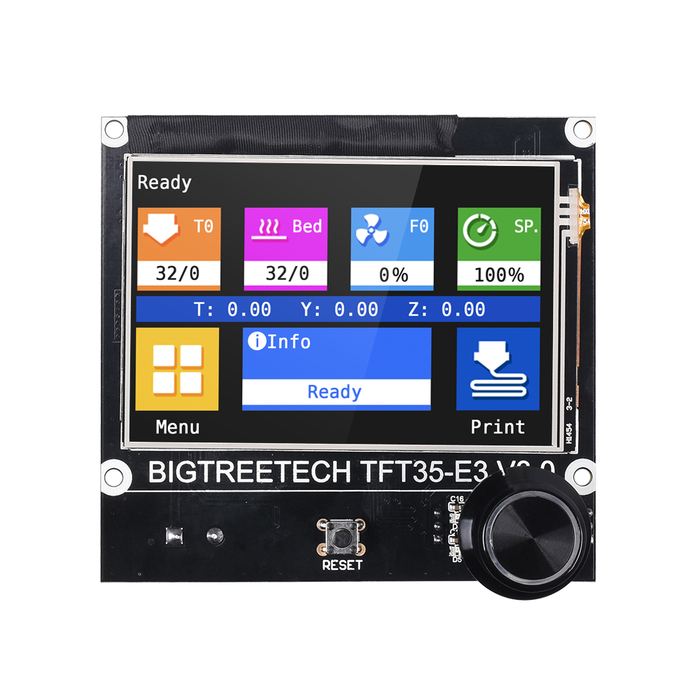 BIGTREETECH TFT35 E3 V3.0 طابع - مراجعة Skr Mini E3 وسعره