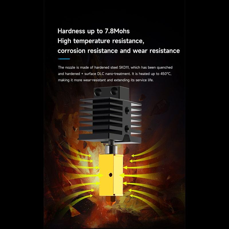 Hotend لـ Qidi X plus 3 / X ma - مراجعة Hotend 0.4Mm وسعره