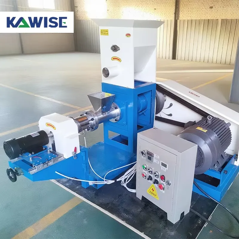 آلة بثق علف الأسماك لإنتاج حبي - مراجعة Extruder وسعره