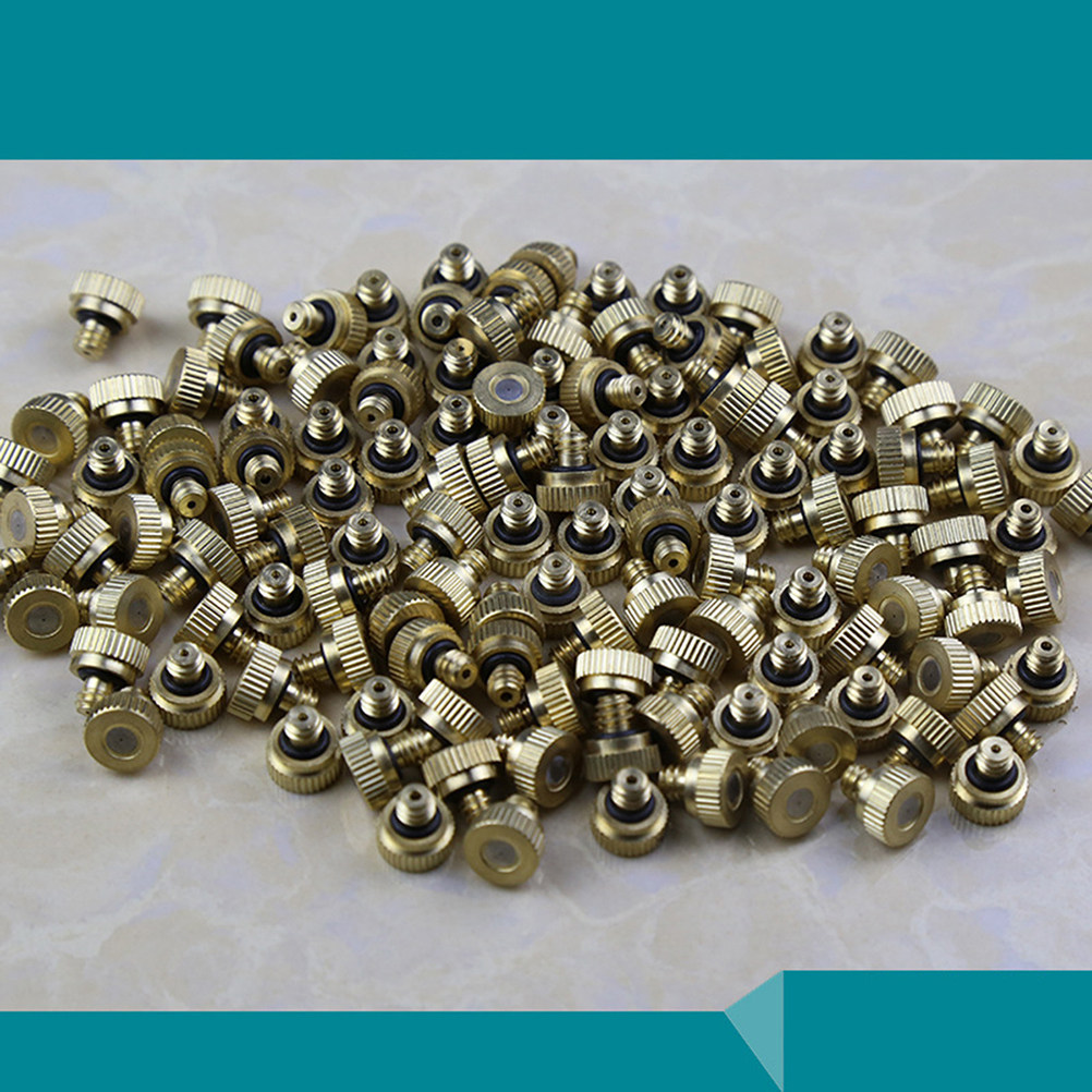 10 قطع من فوهات الرذاذ البارد، - مراجعة Nozzle Brass وسعره