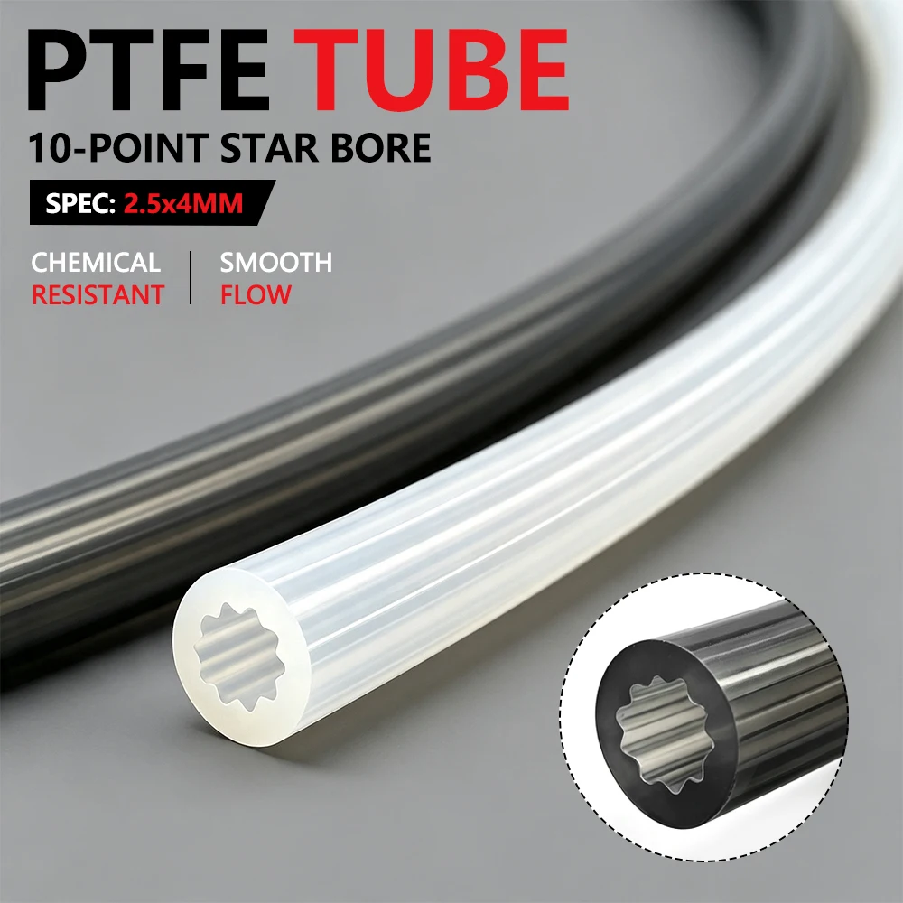 أنبوب PTFE عالي الحرارة 4x2.5  - مراجعة Bowden Tube وسعره
