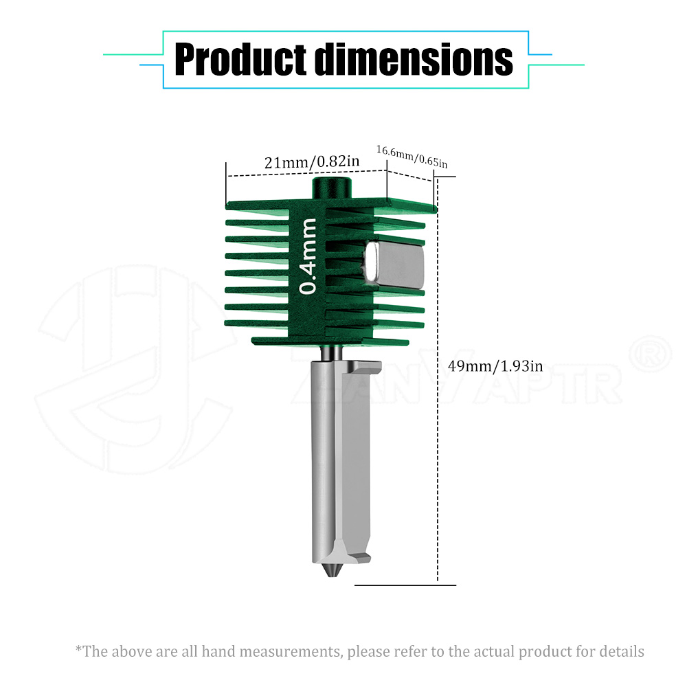 فوهة طباعة ثلاثية الأبعاد متكا - مراجعة Nozzle Tungsten وسعره
