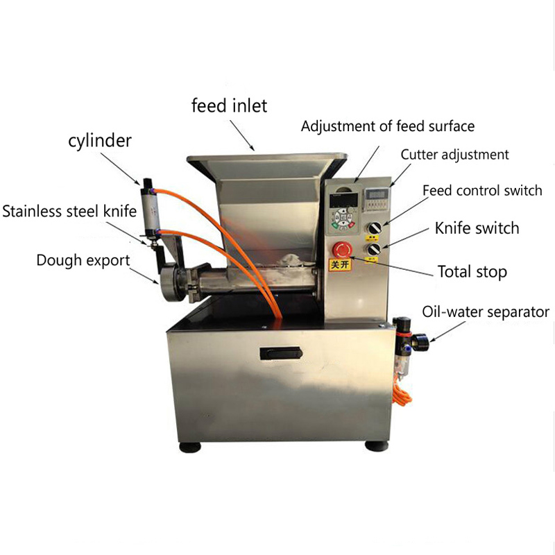 آلة تقطيع العجين الجديدة لصنع  - مراجعة Extruder وسعره
