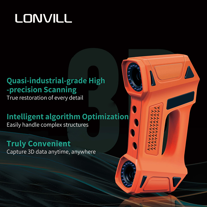 جهاز محمول عالي الدقة لقياس ال - مراجعة Handheld 3D Scanner High Precision وسعره