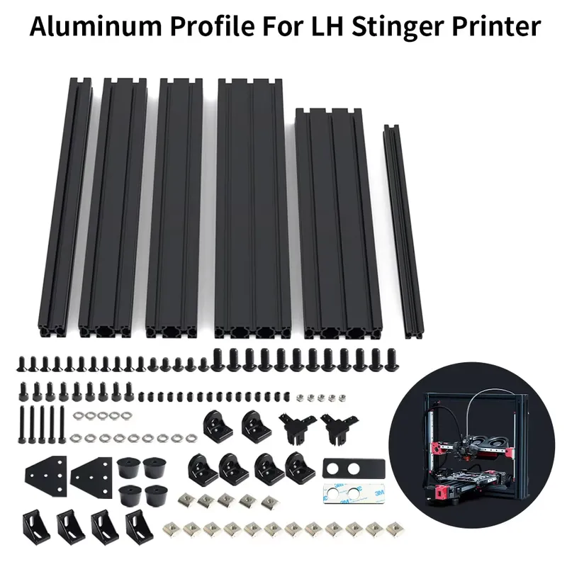 ملحقات طابعة LH Stinger ثلاثية - مراجعة 3D Printer وسعره