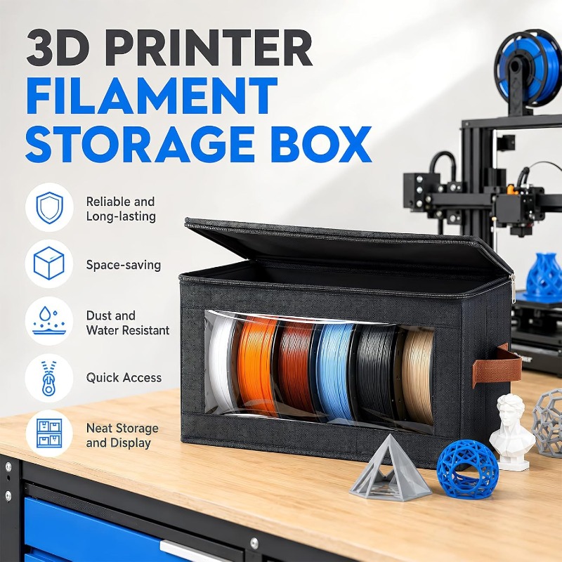 حاويات تخزين خيوط الطابعة ثلاث - مراجعة Enclosure 3D Printer وسعره