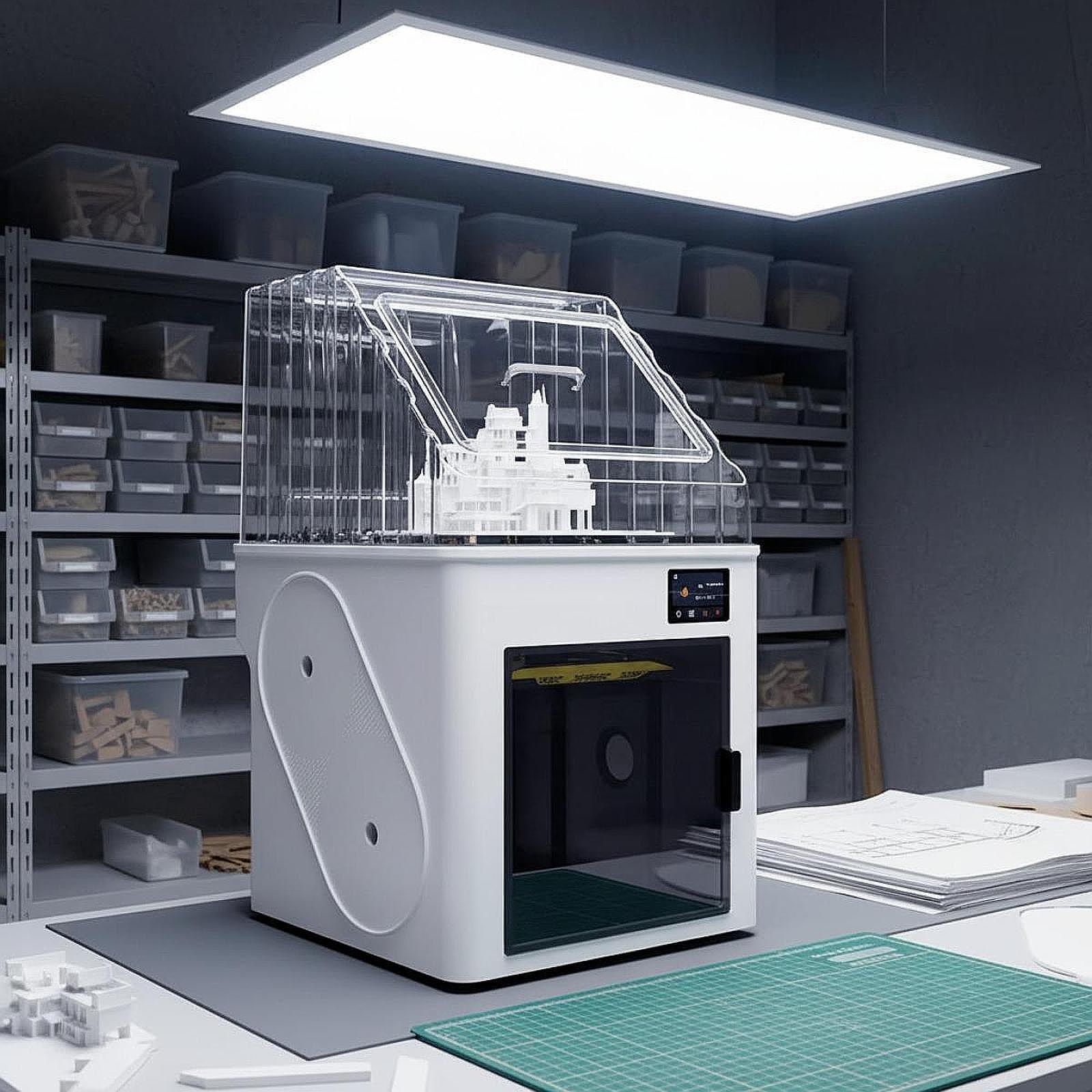 غطاء علوي شفاف لطابعة ثلاثية ا - مراجعة Enclosure 3D Printer وسعره