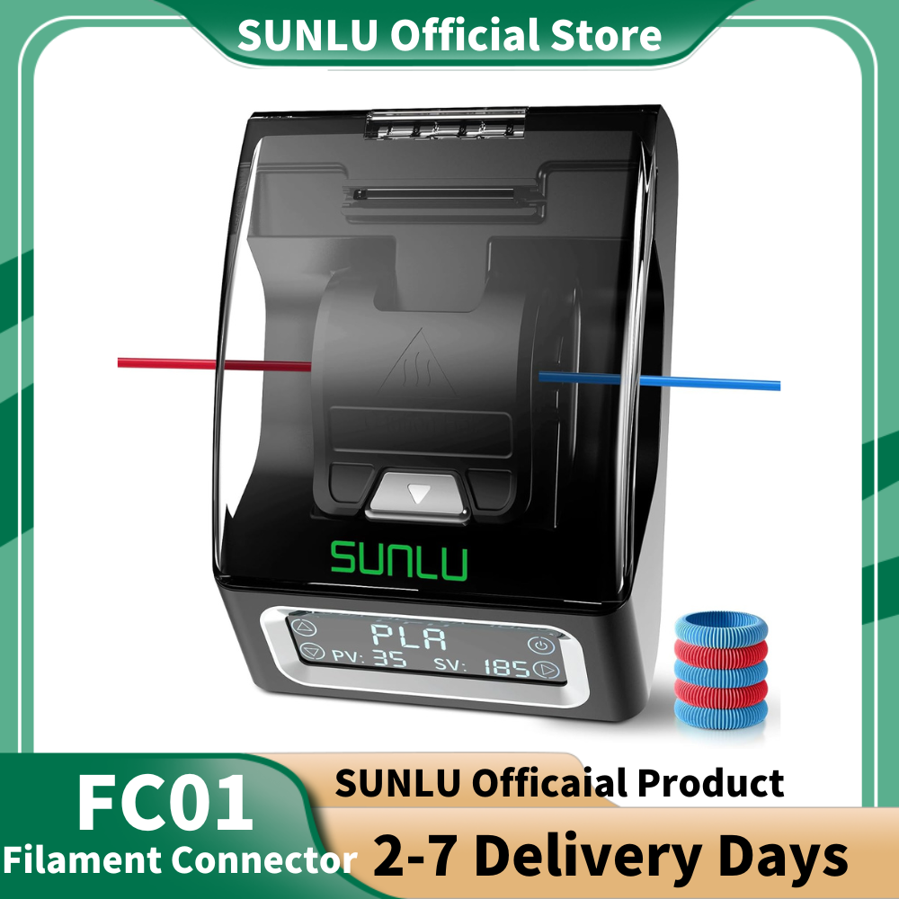SUNLU FC01 موصل خيوط تسخين سري - مراجعة Petg Filament وسعره