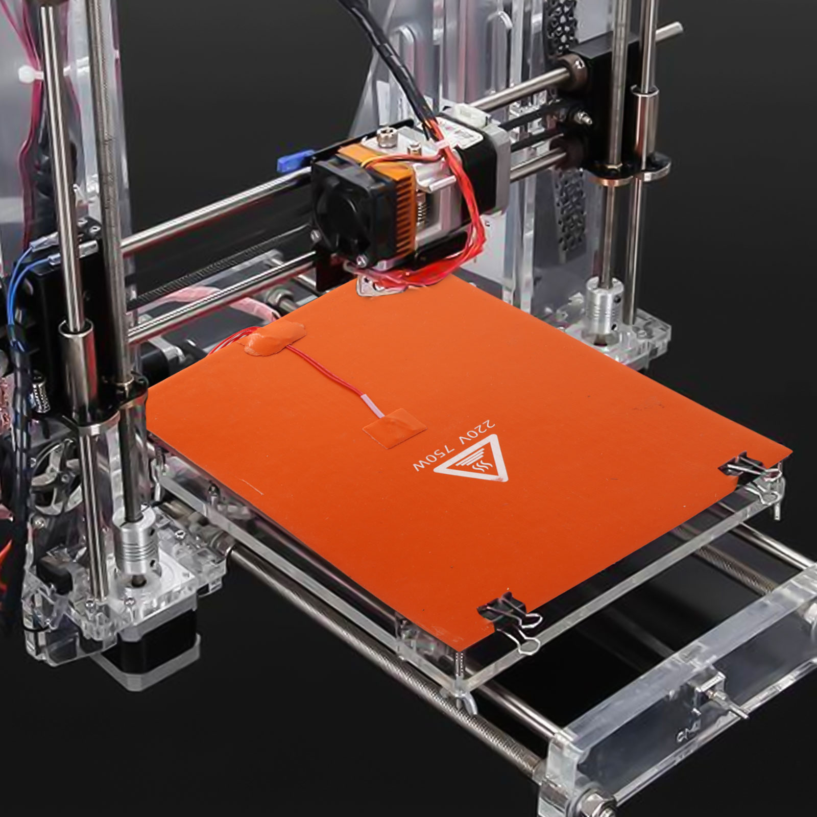 وسادة تسخين من السيليكون المطا - مراجعة 3D Printer Bed وسعره