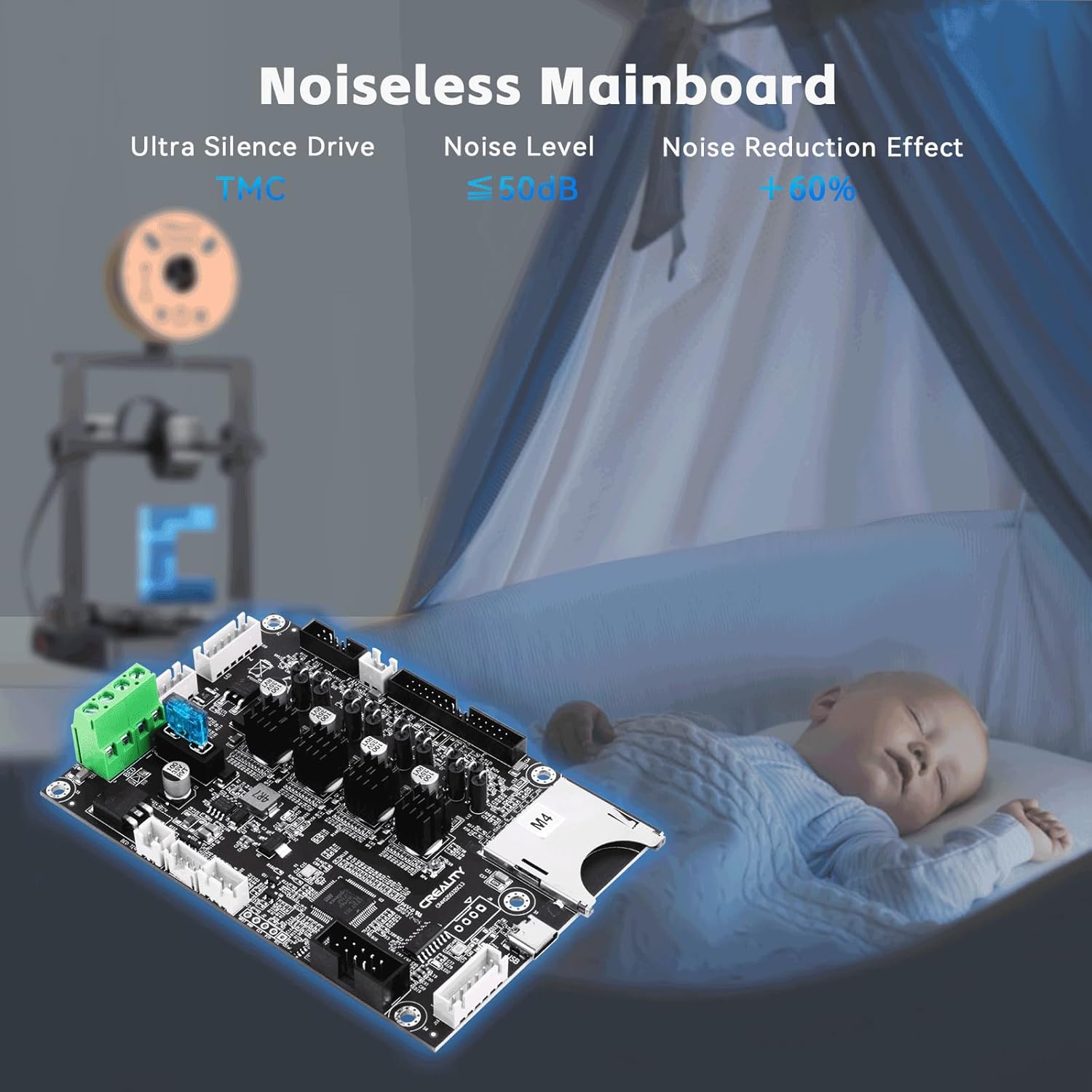 اللوحة الأم الصامتة للطابعة ثل - مراجعة 3D Printer Bed وسعره